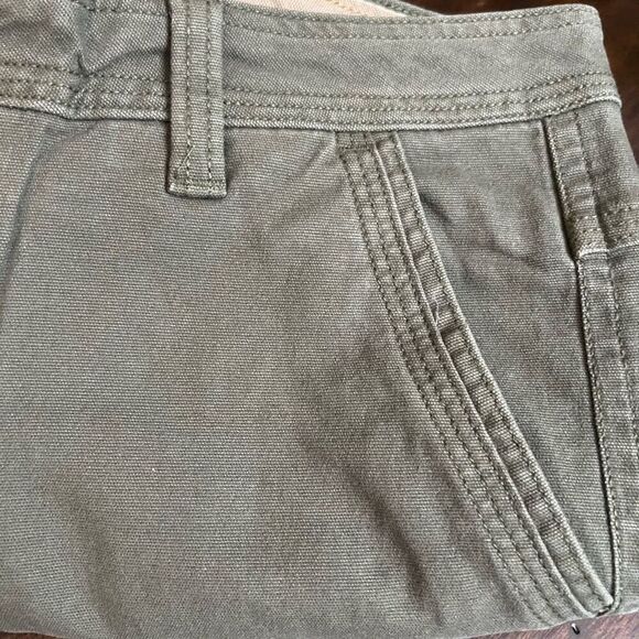 LEGENDARY OUTFITTERS Pants Men's Canvas 38X29 Green Straight Leg Stretch NWT New - Picture 12 of 14